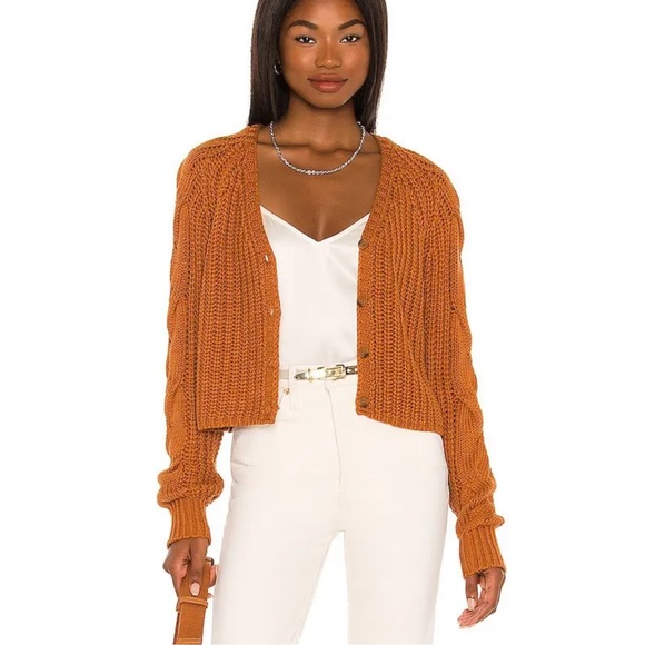 NWT! 525 America Cable Knit Cardigan - Picture 1 of 5